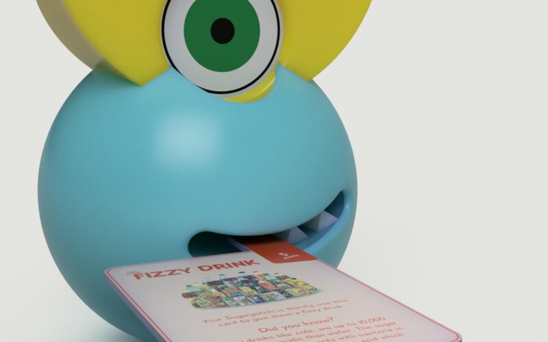 The Sugargotchi digital pet