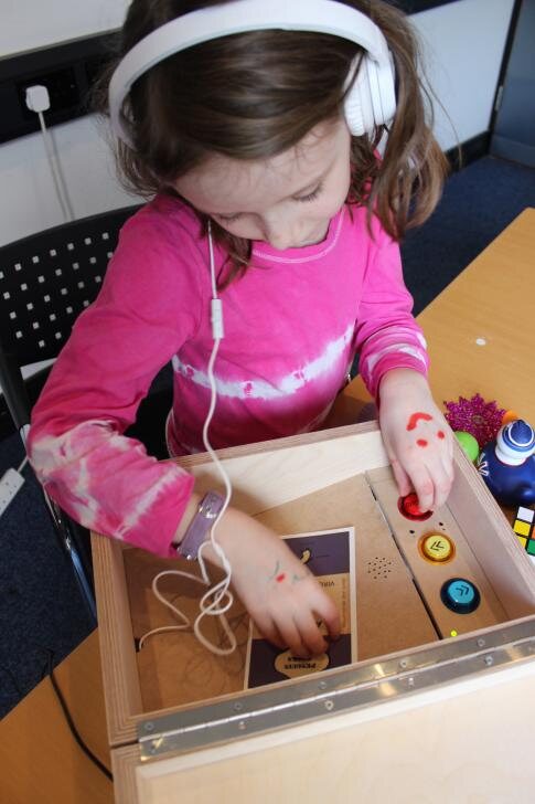 Children's workshop materials and testing for trove